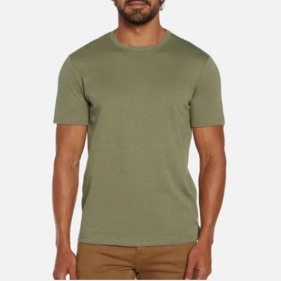 Banana Republic Men's Luxe Touch Performance Tee 100% Cotton Green (XL) NWOT! - Picture 1 of 10